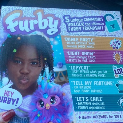 Guide de l'utilisateur du jouet interactif Furby Friendship Purple