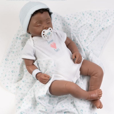 Angel's Embrace Realistic 18-inch Baby Doll with Blue Accessories