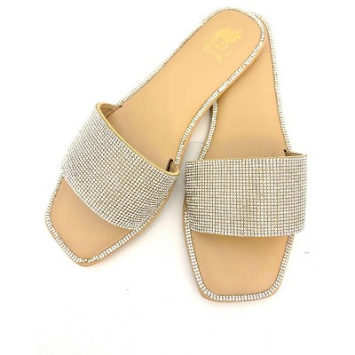 Women's Wo's Diamond Slides - Camel Threads