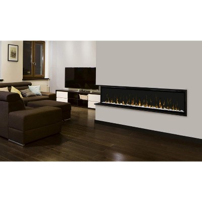 Dimplex IgniteXL 74" Black Linear Electric Fireplace