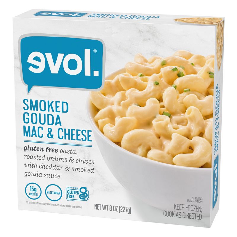 Evol Frozen Gluten Free Smoked Gouda Mac and Cheese - 8oz, 3 of 6