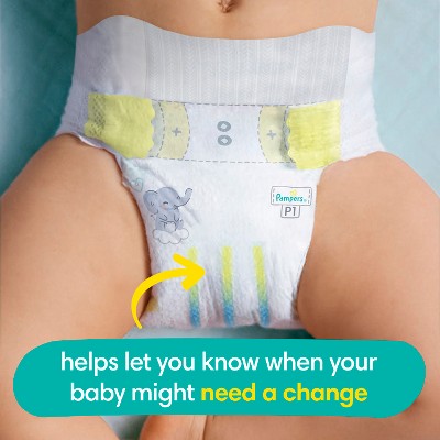 Pampers Swaddlers Active Baby Diapers Jumbo Pack - Size Preemie - 27ct