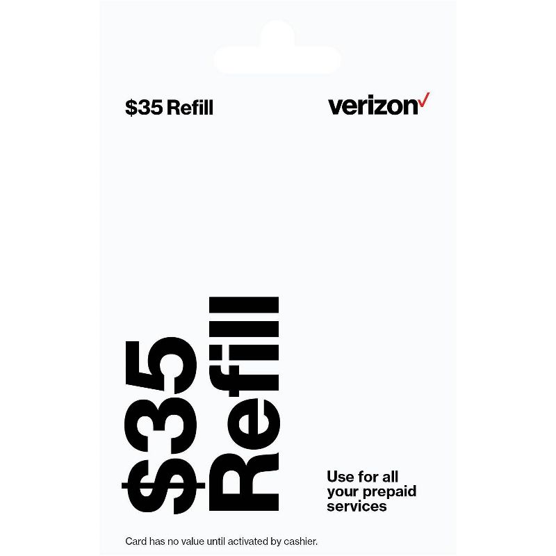 Verizon Wireless Prepaid Refill Card (email delivery) - $35, 1 of 2