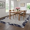 Washable Area Rug, Non-Slip Low Pile Soft Modern Carpet, Thin Foldable Non-Shedding Accent Rug for Living Room Indoor - 3 of 4
