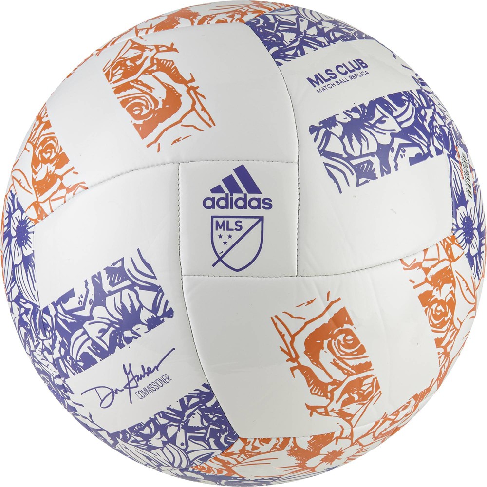 Adidas MLS Glider Size 5 Soccer Ball - White