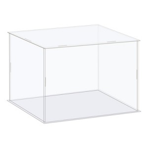 Unique Bargains Acrylic Dustproof Handmade Collectibles Memorabilia Display Case - 1 of 3