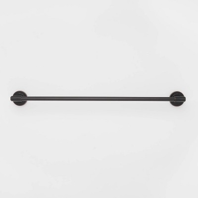 Double Modern Towel Bar Brushed Nickel - Threshold™ : Target