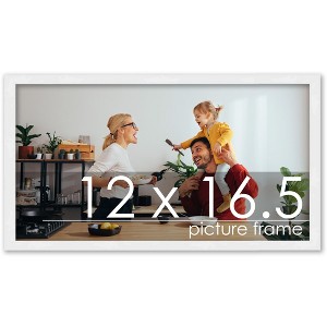 PosterPalooza | 12x16.5 Wood Frame with UV Acrylic, 6 Finishes: Black, White, Bronze, Silver, Wood, Mahogany - 1 of 4