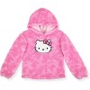 Hello Kitty Little/Big Girls’ 2-Piece High-Pile Fleece Hooded Sweatshirt & Leggings Set - 2 of 4