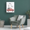 Canvas Wall Art - Jean Plout 'Farm Animal Family B' Wall Art for Living Room, Bedroom, or Office Décor by Trademark Fine Art - 14 x 19 Inches - 4 of 4