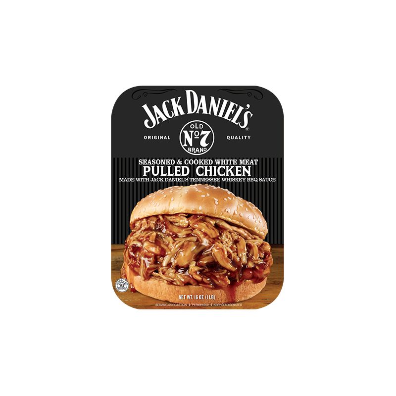 Jack Daniel&#39;s Seasoned &#38; Cooked Pulled Chicken - 16oz, 1 of 6