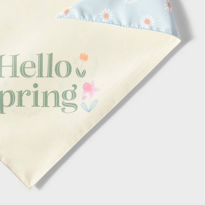 Hello Spring Floral Cat and Dog Bandana - Boots &#38; Barkley&#8482; One Size Fits Most_3