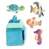 ebba Small My Fishy Friends Baby Talk Engaging Baby Playset Blue 6.5" - 4 of 4