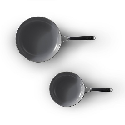 Select by Calphalon 2pc Oil Infused Ceramic Fry Pan Set