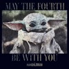 Women's Star Wars: The Mandalorian May the Fourth Grogu Portrait Distressed T-Shirt - 2 of 4
