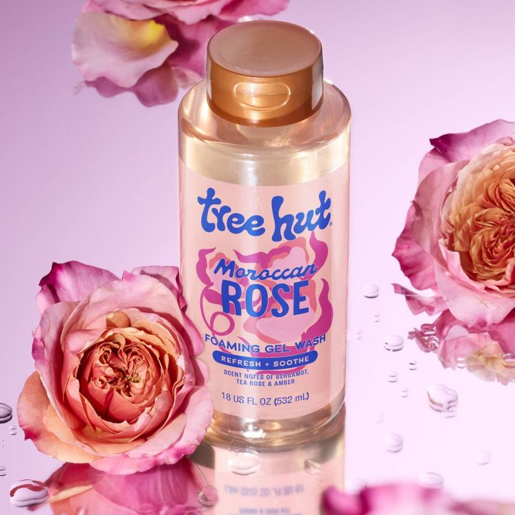 Tree Hut Moroccan Rose Foaming Gel Body Wash - 18 fl oz, 5 of 12