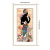 Amanti Art Cosmopolitan Woman II by Alonzo Saunders Wood Framed Wall Art Print - 4 of 4