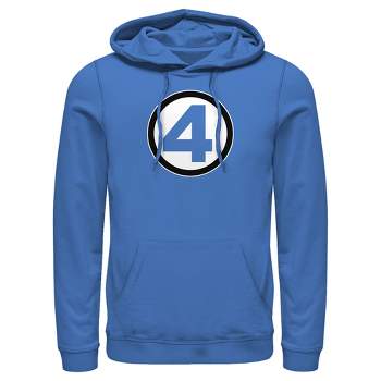 Men's Marvel: Fantastic Four Classic Logo Pull Over Hoodie