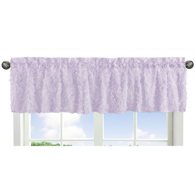 Rose Window Valance Lavender/Purple - Sweet Jojo Designs