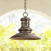 Generation Lighting Redding Station 12" Bronze Porch Hanging Light - 2 of 3