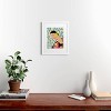 Deny Designs Sandrapoliakov Smiling Woman and Sunshine Art Print - 2 of 4