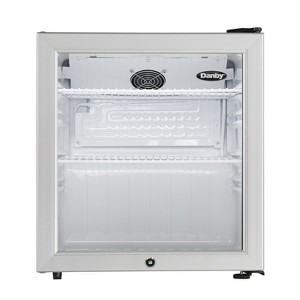 Danby DAG016A2BDB 1.6 cu. ft. Compact Glass Door Fridge in Platinum - 1 of 4