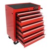 NicBex 7-Drawer Rolling Tool Chest Cabinet Mobile Tool Cart with Wheels and Storage for Garage and Warehouse - 3 of 4