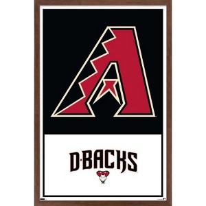 Trends International MLB Arizona Diamondbacks - Logo 22 Framed Wall Poster Prints - 1 of 4