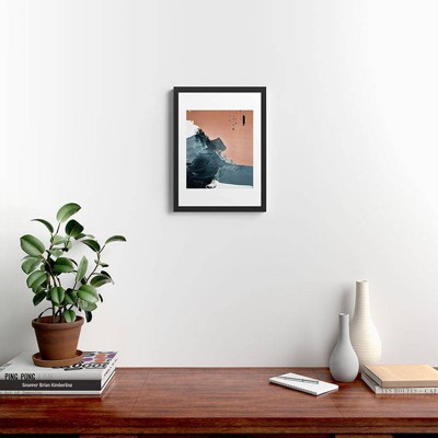 Alyssa Hamilton Renew a Minimal Abstract Piece Framed Wall Art - Deny Designs