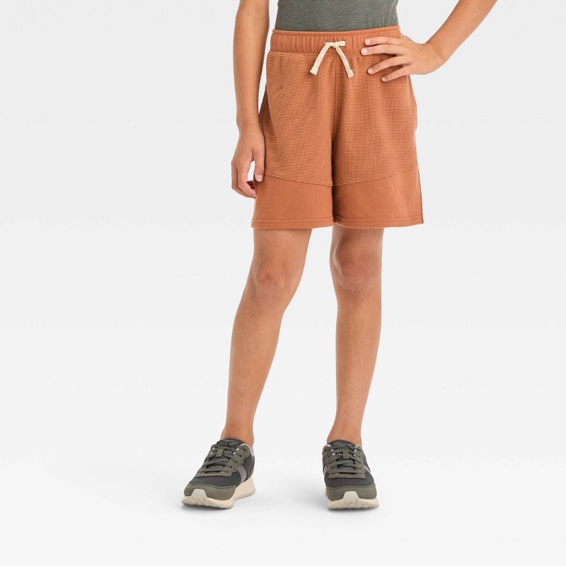 Boys&#39; Textured Pull-On Shorts - Cat &#38; Jack&#8482;, 1 of 5