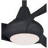 44" Minka Aire Light Wave Coal Finish LED Ceiling Fan with Remote - 3 of 4