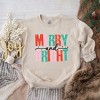 Simply Sage Market Women's Graphic Sweatshirt Merry and Bright Colorful - 3 of 4