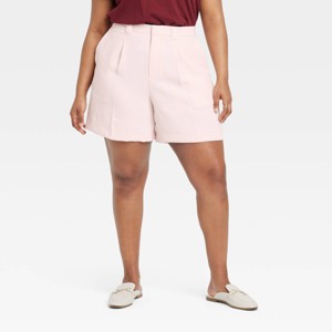 Women's Signature Crepe Bermuda Shorts - A New Day™ - 1 of 3