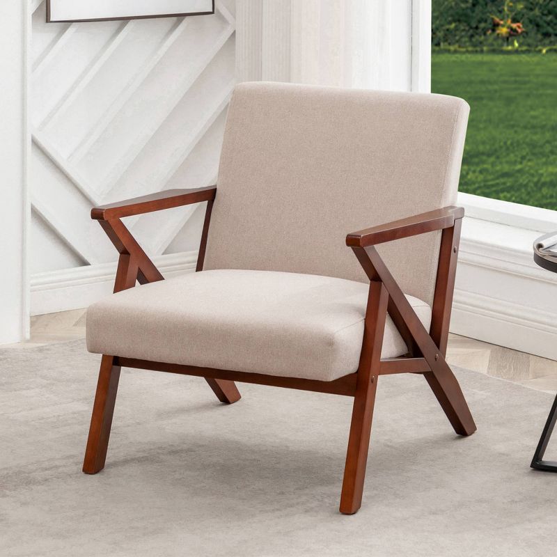 Breighton Home Take a Seat Cliff Mid-Century Modern Accent Lounge Armchair, 2 of 8
