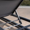 Okak 2PCS Adjustable Chaise Lounge Set,Breathable Mesh and Aluminum Outdoor Loungers for Patio,Poolside,Garden - 4 of 4