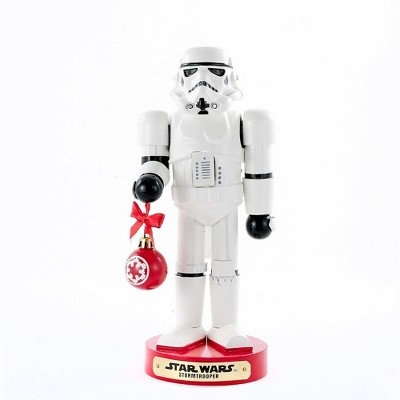 Kurt Adler 9.5-Inch Star Wars Stormtrooper with Ball Ornament Nutcracker