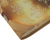 Unique Bargains Christmas Place Mats Linen Gold Tone 13"x17.7" 2 Pcs - 4 of 4