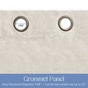 Awesome Home  Linen Slub Blackout Grommet Pair (2 Panels) - 4 of 4