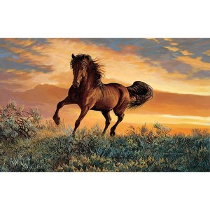 Sunsout Mustang Sky 1000 pc   Jigsaw Puzzle 51559 - 1 of 4