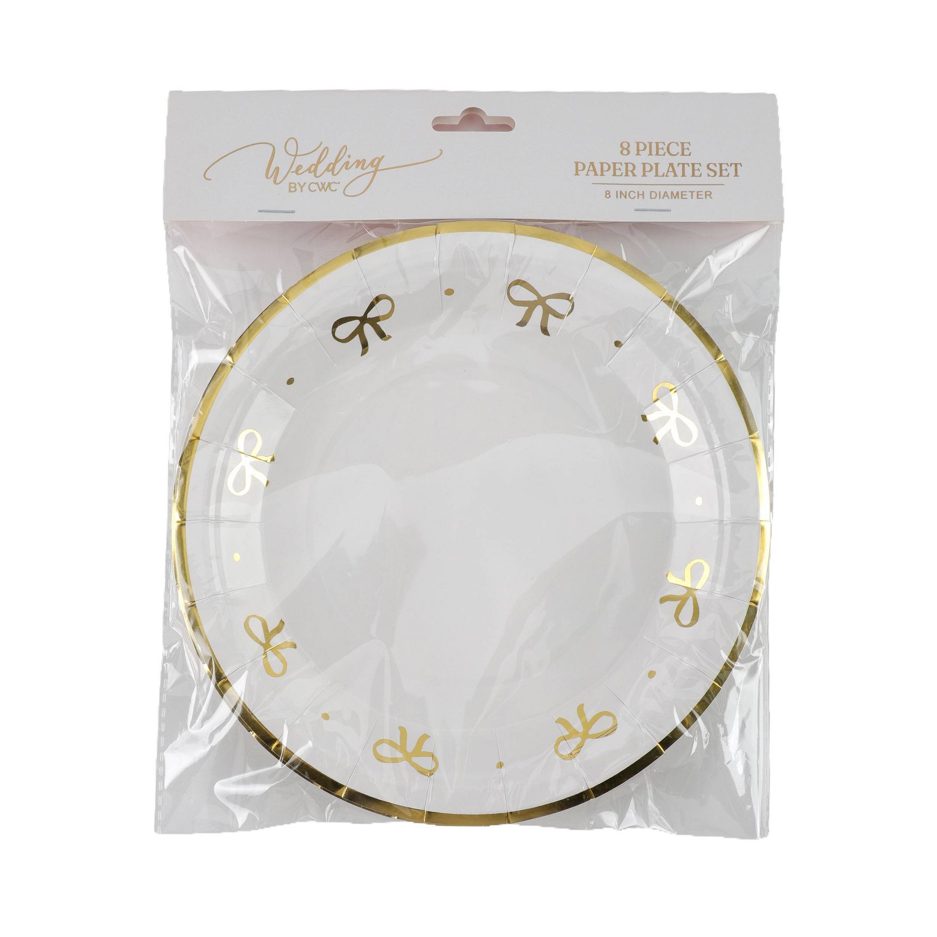 Cook With Color 8pk Plastic Plates