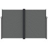 vidaXL Retractable Side Awning Anthracite 86.6"x393.7" - 3 of 4