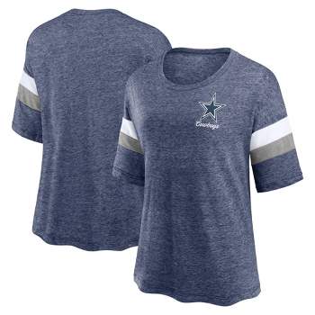Nfl Dallas Cowboys Men's Big & Tall Long Sleeve Cotton Core T-shirt : Target