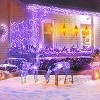 Twinkle Star LED Window Curtain String Lights for Christmas, Wedding, Party, Garden, Indoor & Outdoor Decor - 3 of 4