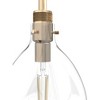 Hunter Fan 10" 1-Light Van Nuys Pendant Alturas Gold : Modern Glass Ceiling Fixture, ETL Listed, Adjustable Height - 3 of 4