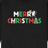 Men's - Peanuts - Snoopy and Woodstock Merry Christmas Graphic Fleece Sweatshirt - 2 of 4
