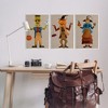 Stupell Industries Fun Halloween Friends 3pc Wall Plaque Art Set - 2 of 4