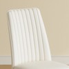 FONTOI 6PCS Dining Chairs with High Back Seat&Metal Legs for Family, Restaurants, Hotels, Coffee Shops, White, 16.7"*36.4"*17" - 4 of 4
