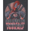 Marvel Men's Deadpool Believe In Yourself Adult Short Sleeve T-Shirt - 2 of 4