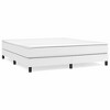 vidaXL California King Box Spring Bed Frame - Modern Faux Leather in White - Durable Plywood and Engineered Wood Construction - 3 of 4