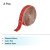 Unique Bargains Self-Adhesive DIY Crafts Decorations Crystal Rhinestone Diamond Ribbon 3 Rolls - 3 of 4